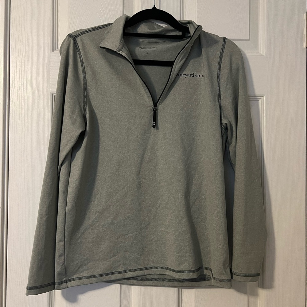 Vineyard Vines Gray Performance Pullover - image 1